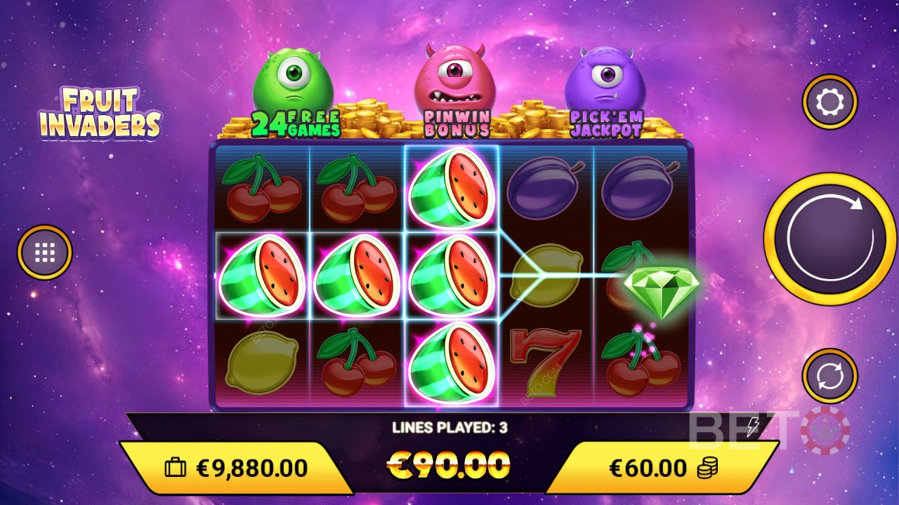 Fruit Invaders Ücretsiz Oyna