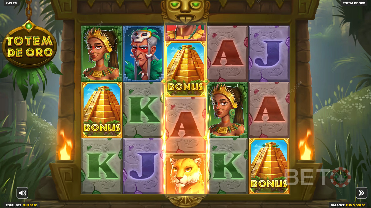 BETO Slots tarafından Totem de Oro İncelemesi