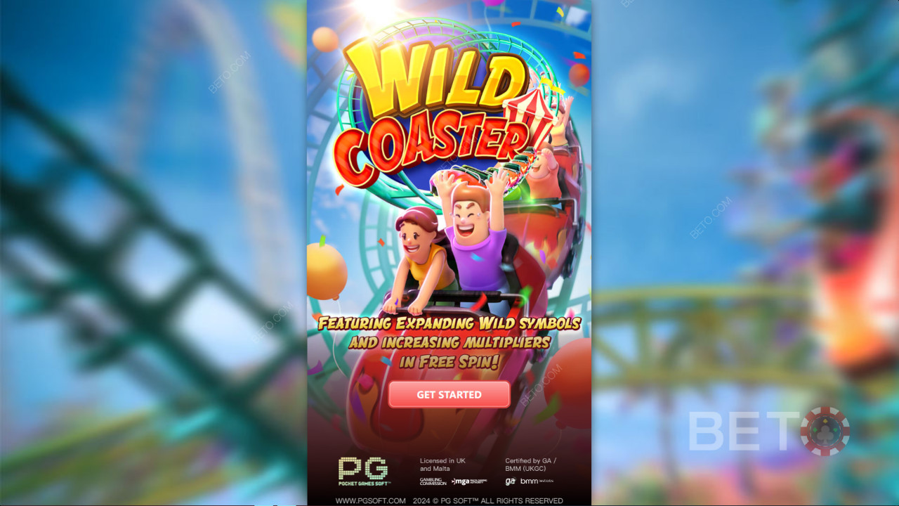 Wild Coaster Video Slotunda bahsinizin 16,465 katını kazanın!