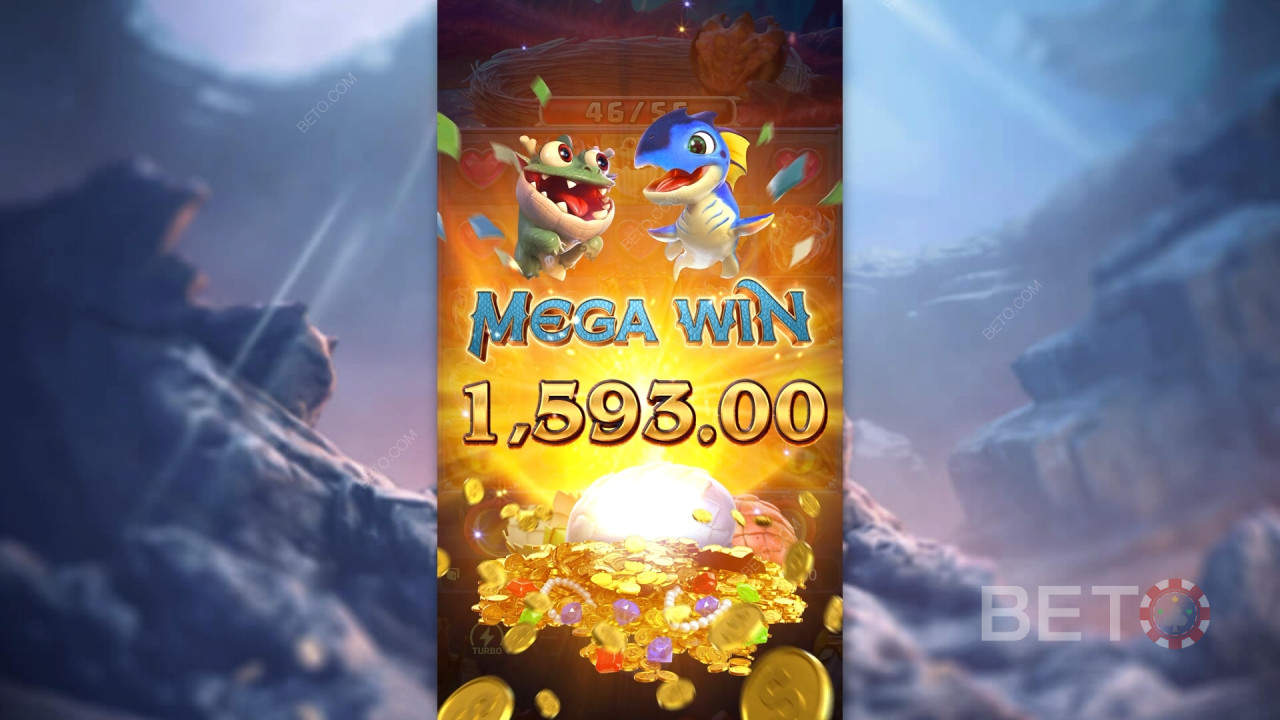 Dragon Hatch 2 Online Slot oyununda bahsinizin 2.500 katını kazanın!