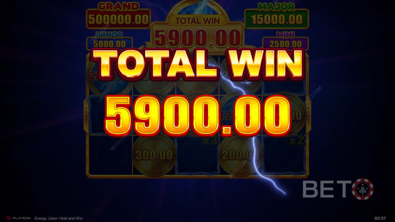 Energy Joker Online Slot oyununda bahsinizin 5.000 katını kazanın!