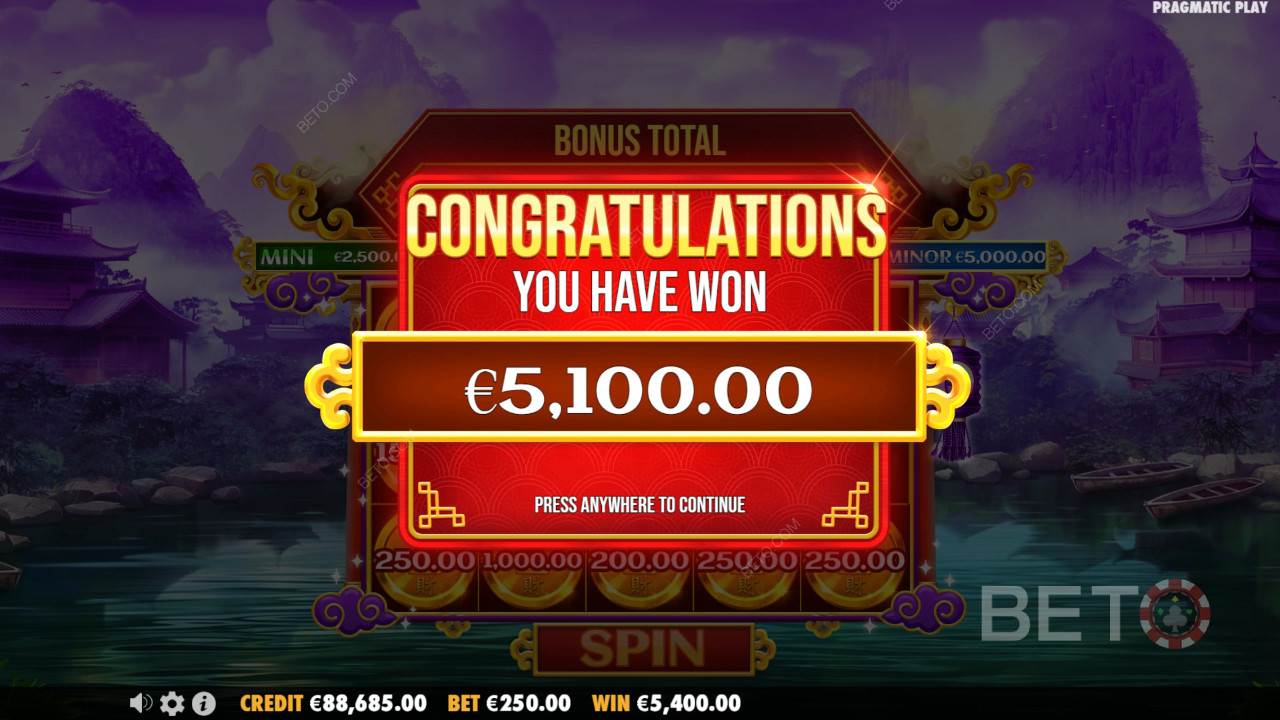 Chests of Cai Shen Video Slotunda bahsinizin 10.000 katını kazanın!