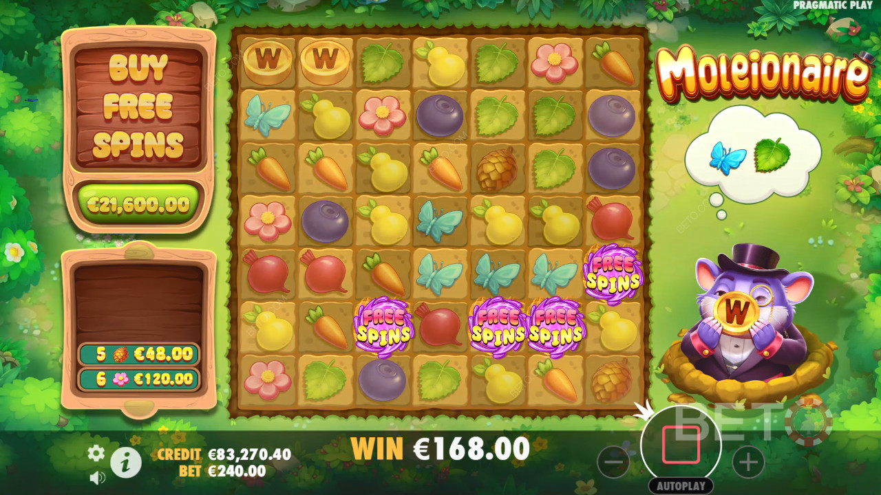 BETO Slots tarafından Moleionaire İncelemesi