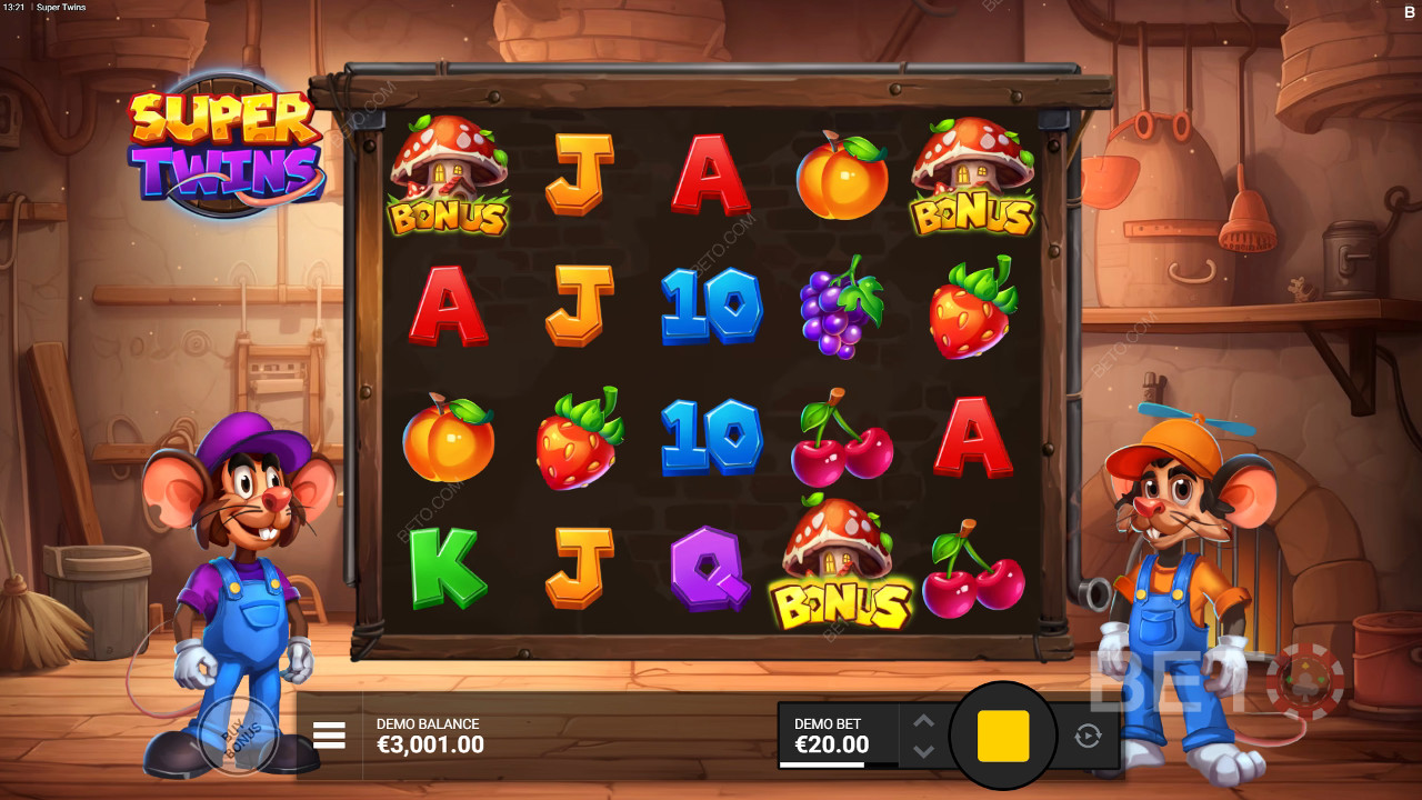 Super Twins BETO Slots tarafından incelendi