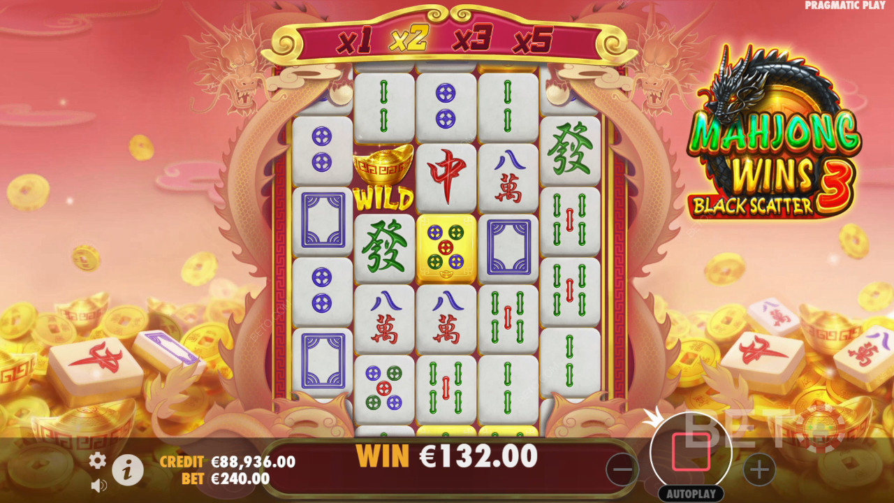 Mahjong Kazanır 3 - Siyah Dağılım - Evet veya Hayır