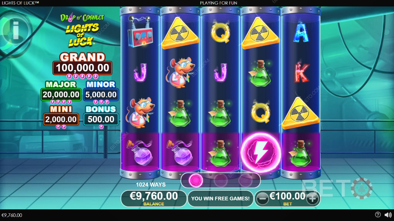 Lights Of Luck İncelemesi by BETO Slots