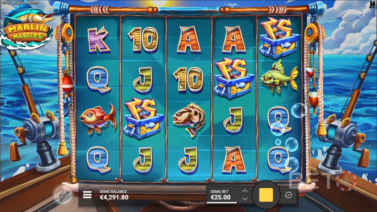 BETO Slots tarafından Marlin Masters İncelemesi
