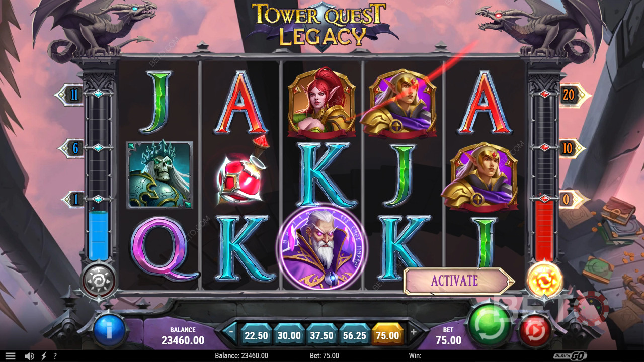 BETO Slots tarafından Tower Quest Legacy İncelemesi