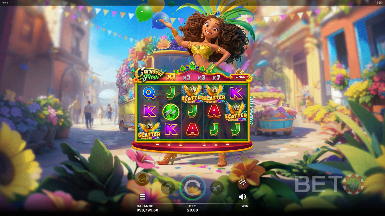 BETO Slots tarafından Carnaval Fiesta İncelemesi