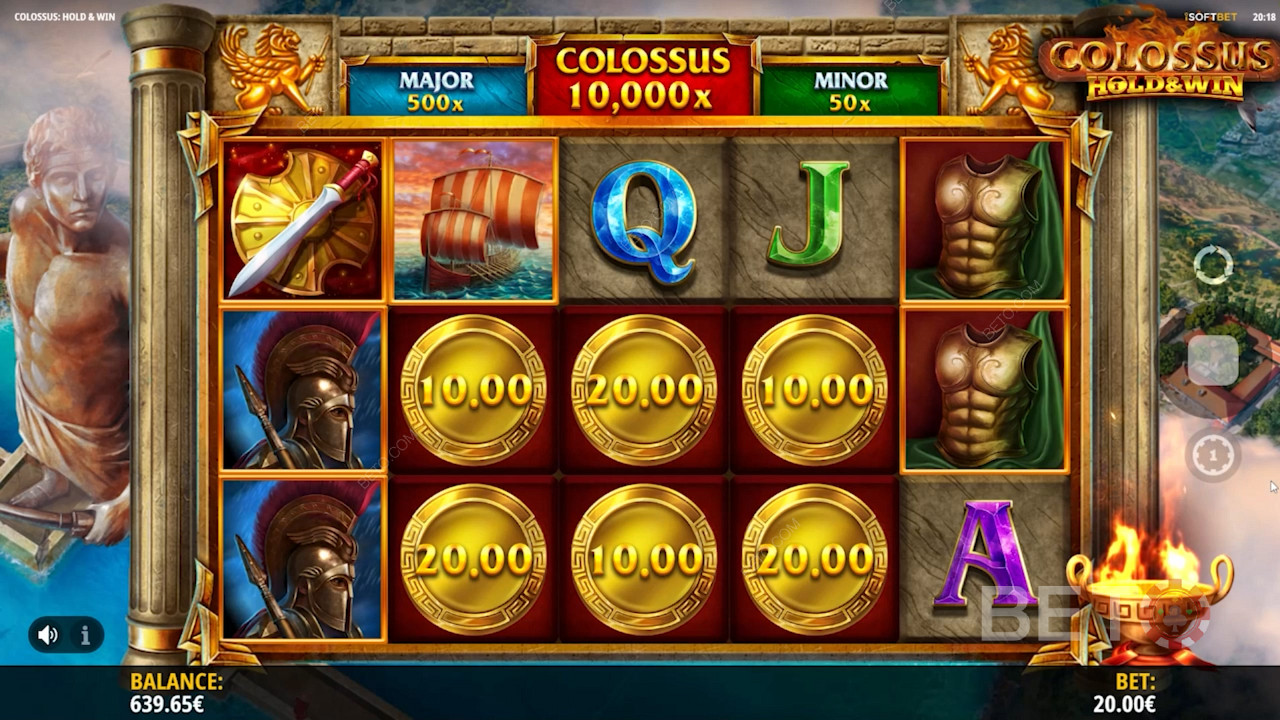 6 Altın sikke tutturun ve Hold and Win Respins turunu tetikleyin