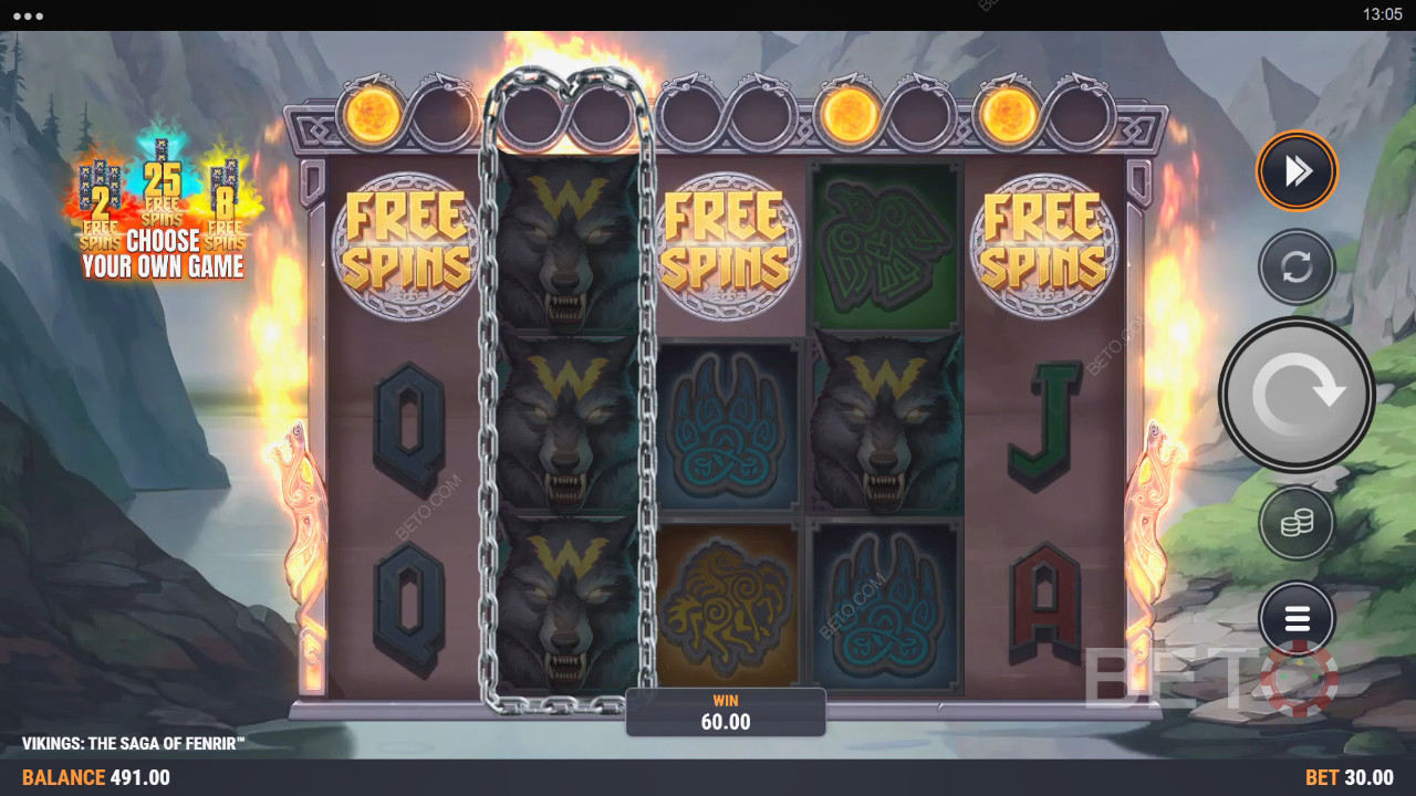 Vikingler: Fenrir Destanı BETO Slots tarafından incelendi