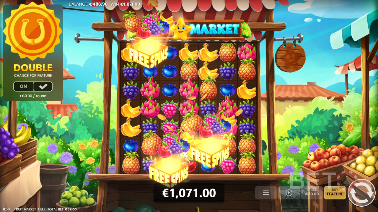 BETO Slots tarafından Fruit Market İncelemesi