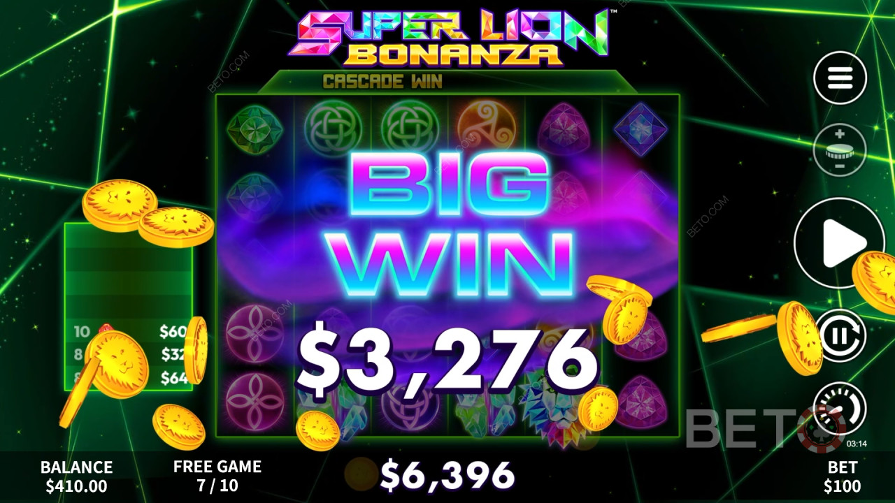 BETO Slots tarafından Süper Aslan Bonanza İncelemesi