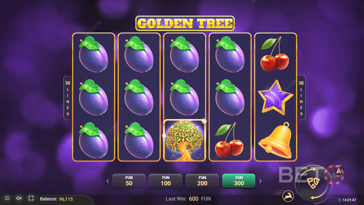 Golden Tree BETO Slots tarafından değerlendirildi
