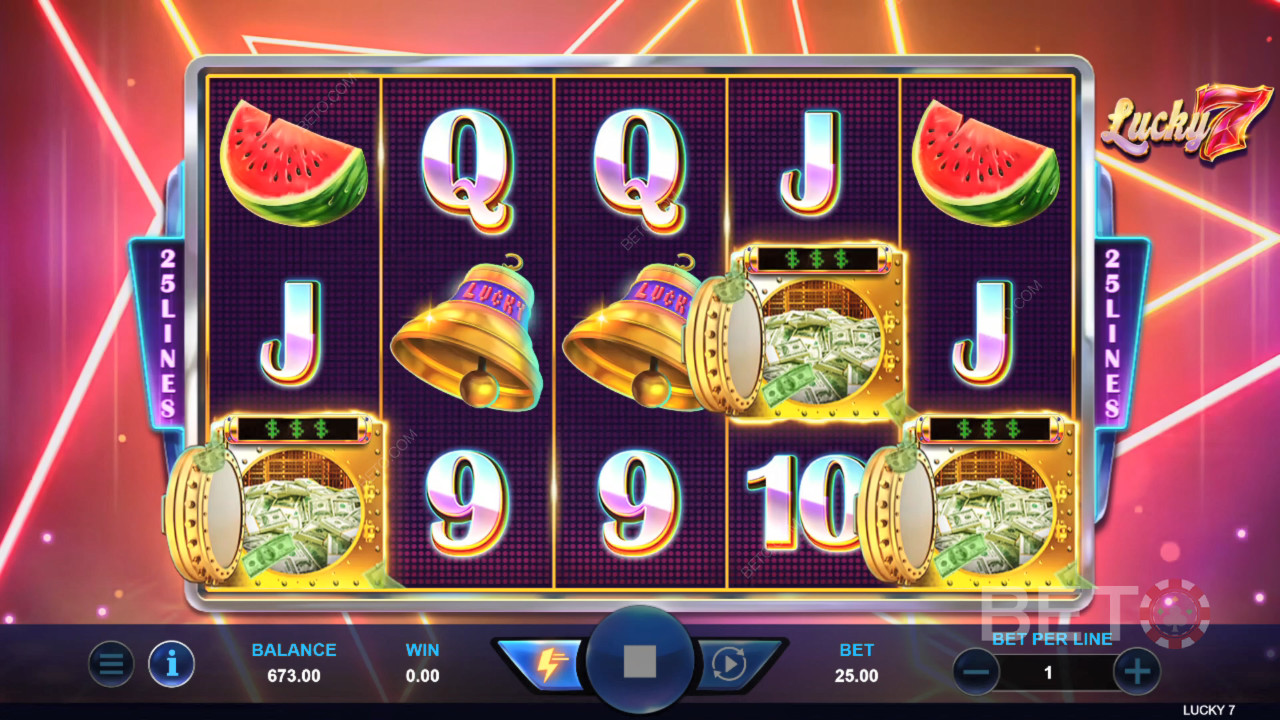 BETO Slots tarafından Lucky 7 İncelemesi