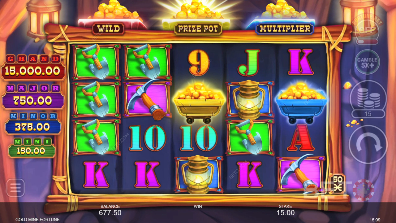 BETO Slots tarafından Gold Mine Fortune İncelemesi
