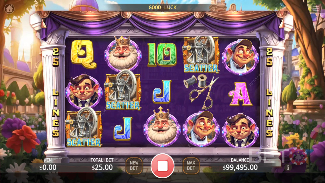 BETO Slots tarafından İmparatorun Yeni Giysileri İncelemesi