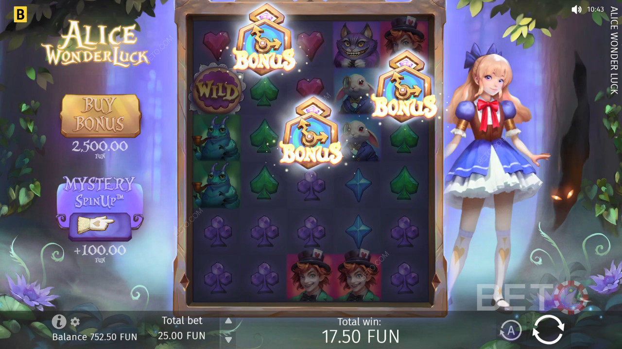 BETO Slots tarafından Alice WonderLuck İncelemesi