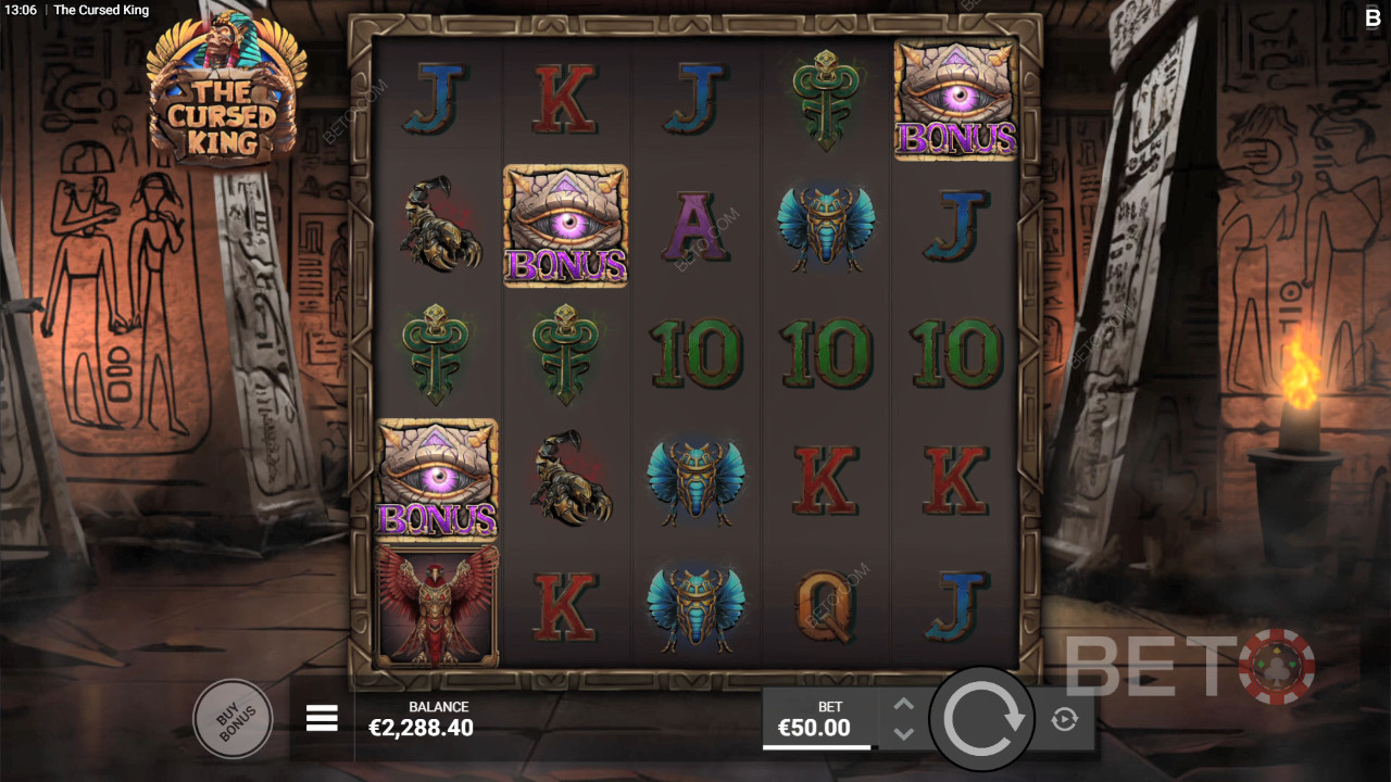 BETO Slots tarafından Lanetli Kral İncelemesi