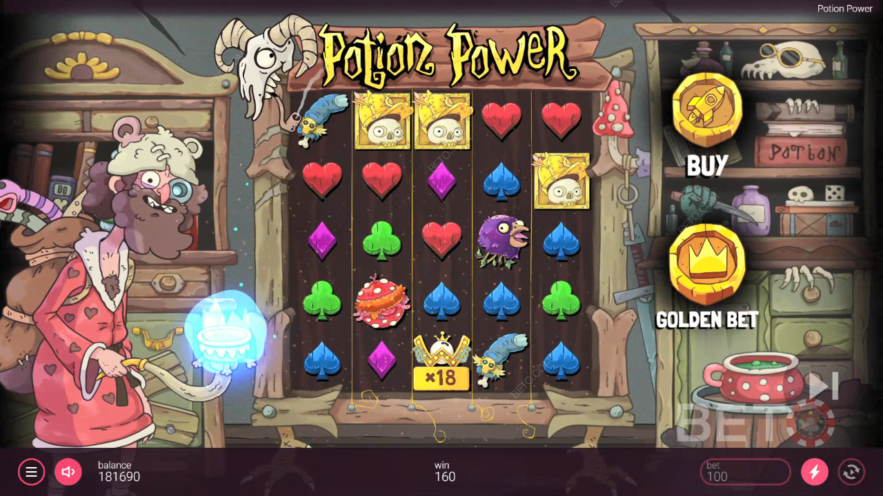 BETO Slots tarafından Potion Power İncelemesi