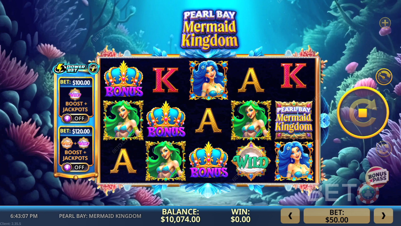 Pearl Bay: BETO Slots tarafından Denizkızı Krallığı İncelemesi
