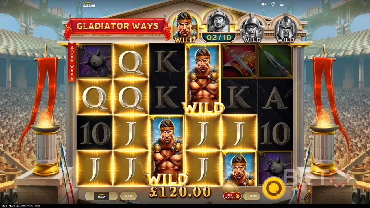 BETO Slots tarafından Gladyatör Yolları İncelemesi