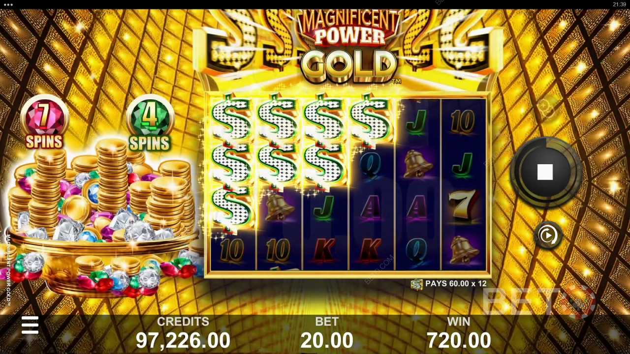BETO Slots tarafından Magnificent Power Gold İncelemesi