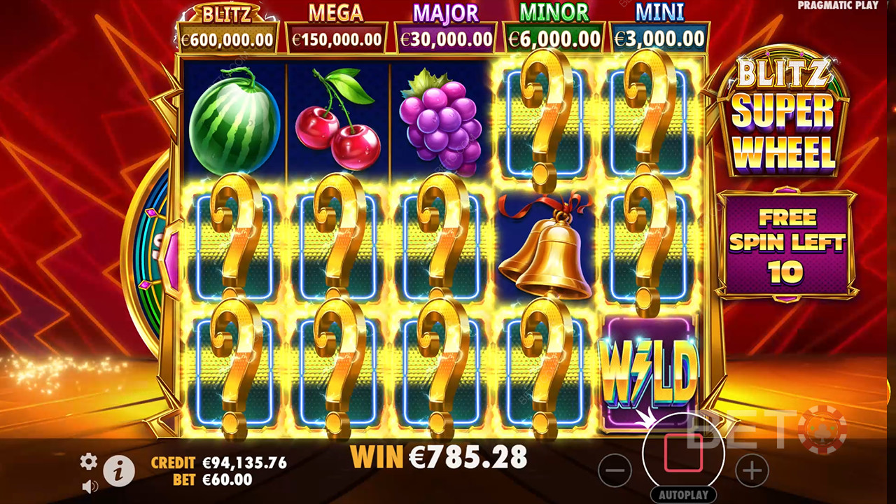 BETO Slots tarafından Blitz Super Wheel İncelemesi