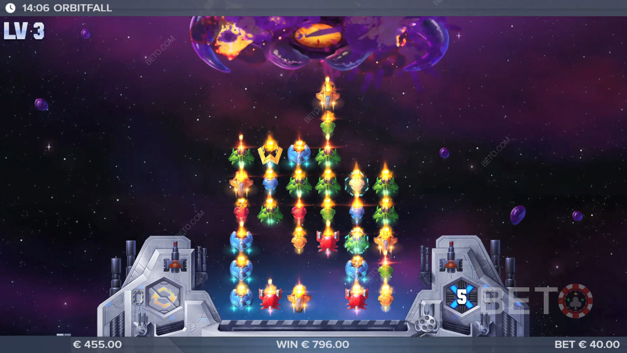 BETO Slots tarafından Orbitfall İncelemesi