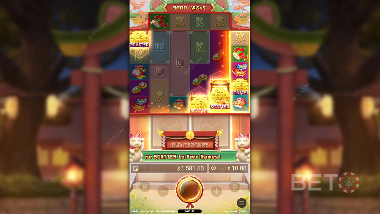 BETO Slots tarafından Win Win Neko İncelemesi