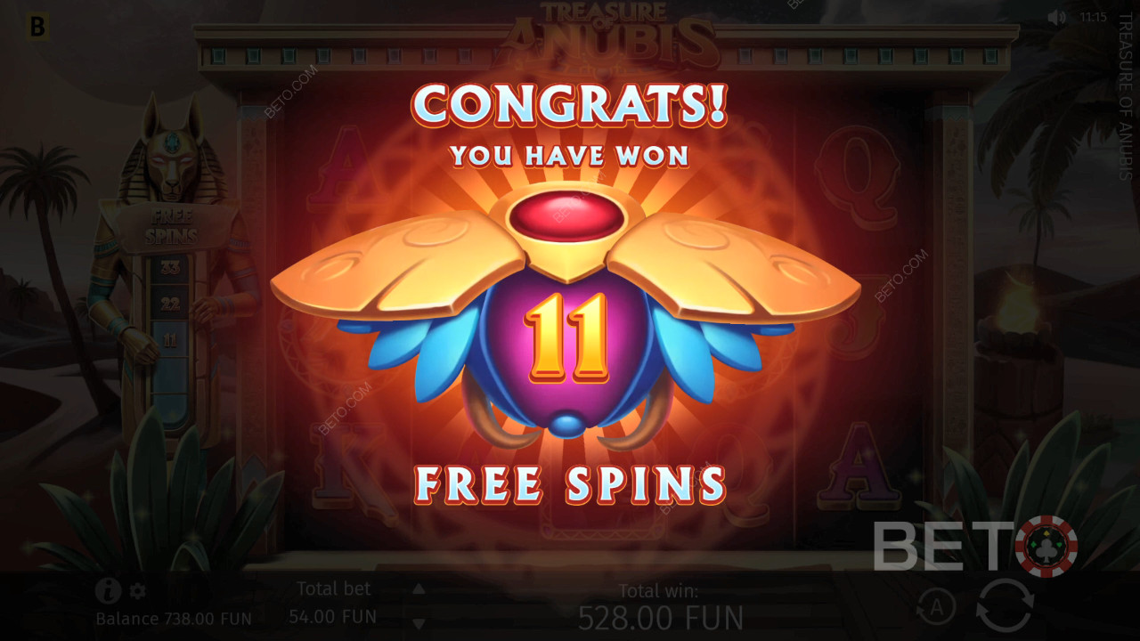 BGaming tarafından Treasure of Anubis