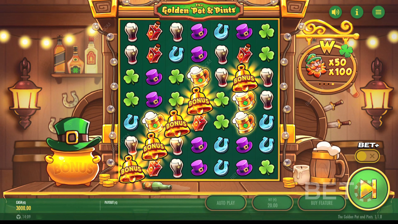 BETO Slots tarafından Golden Pot & Pints İncelemesi