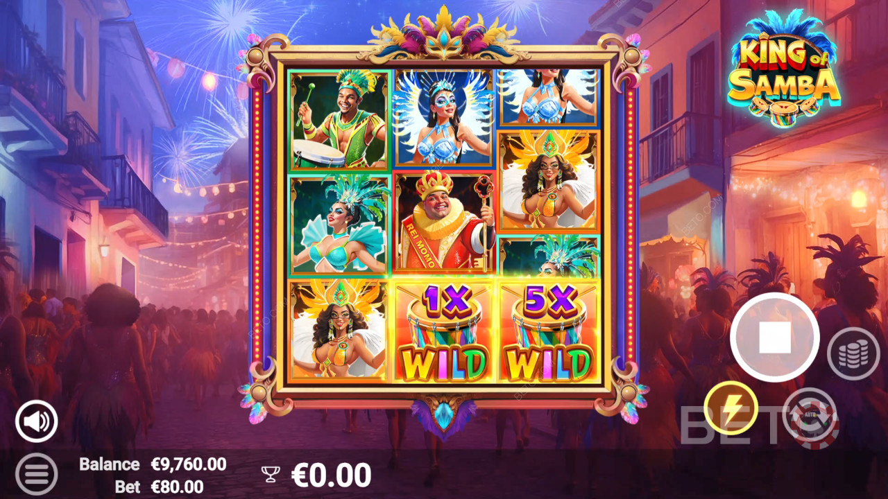 BETO Slots tarafından King of Samba İncelemesi