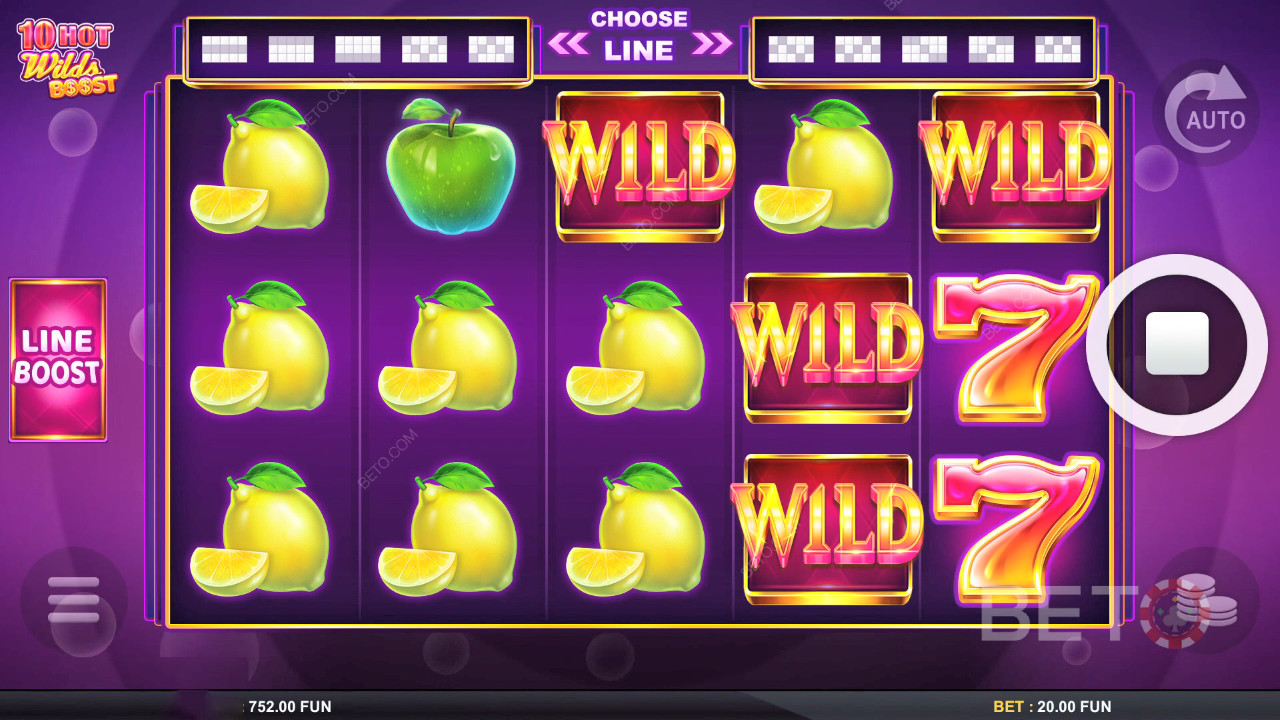 BETO Slots tarafından 10 Hot Wilds Boost İncelemesi