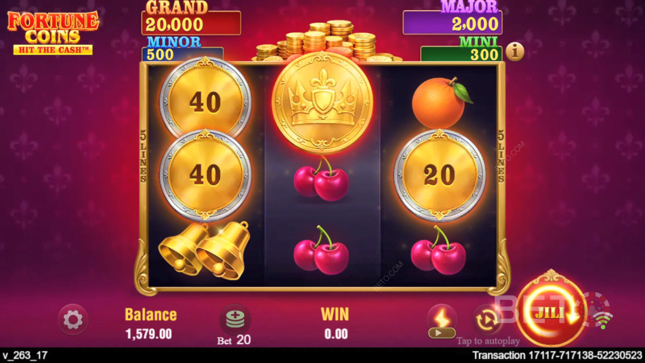 BETO Slots tarafından Fortune Coins İncelemesi
