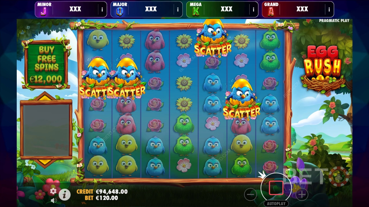 Egg Rush İncelemesi BETO Slots