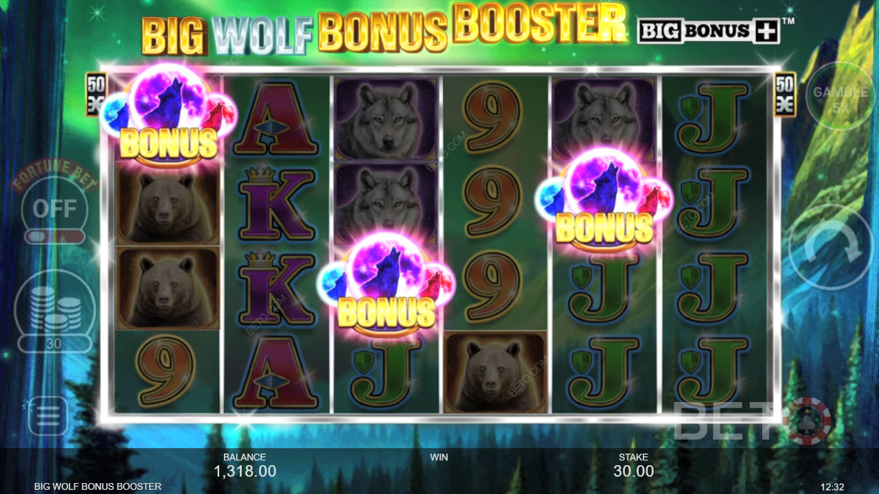 BETO Slots tarafından Big Wolf Bonus Booster İncelemesi