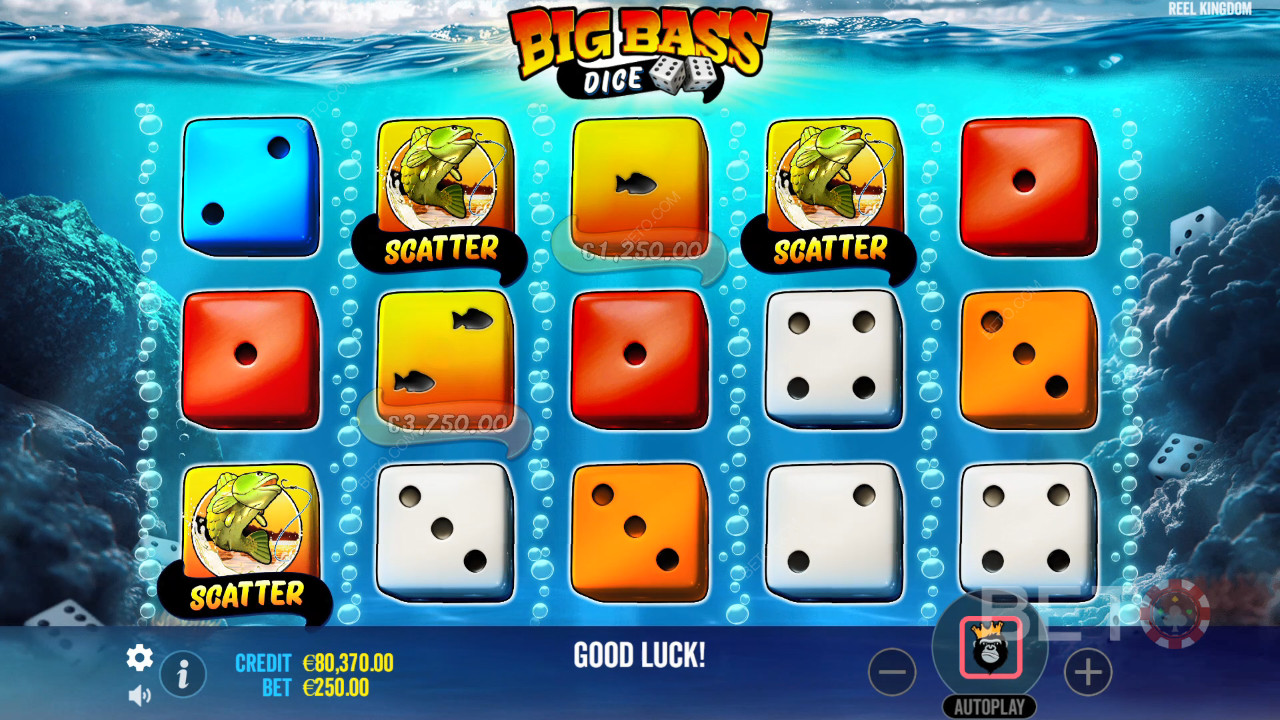BETO Slots tarafından Big Bass Dice İncelemesi