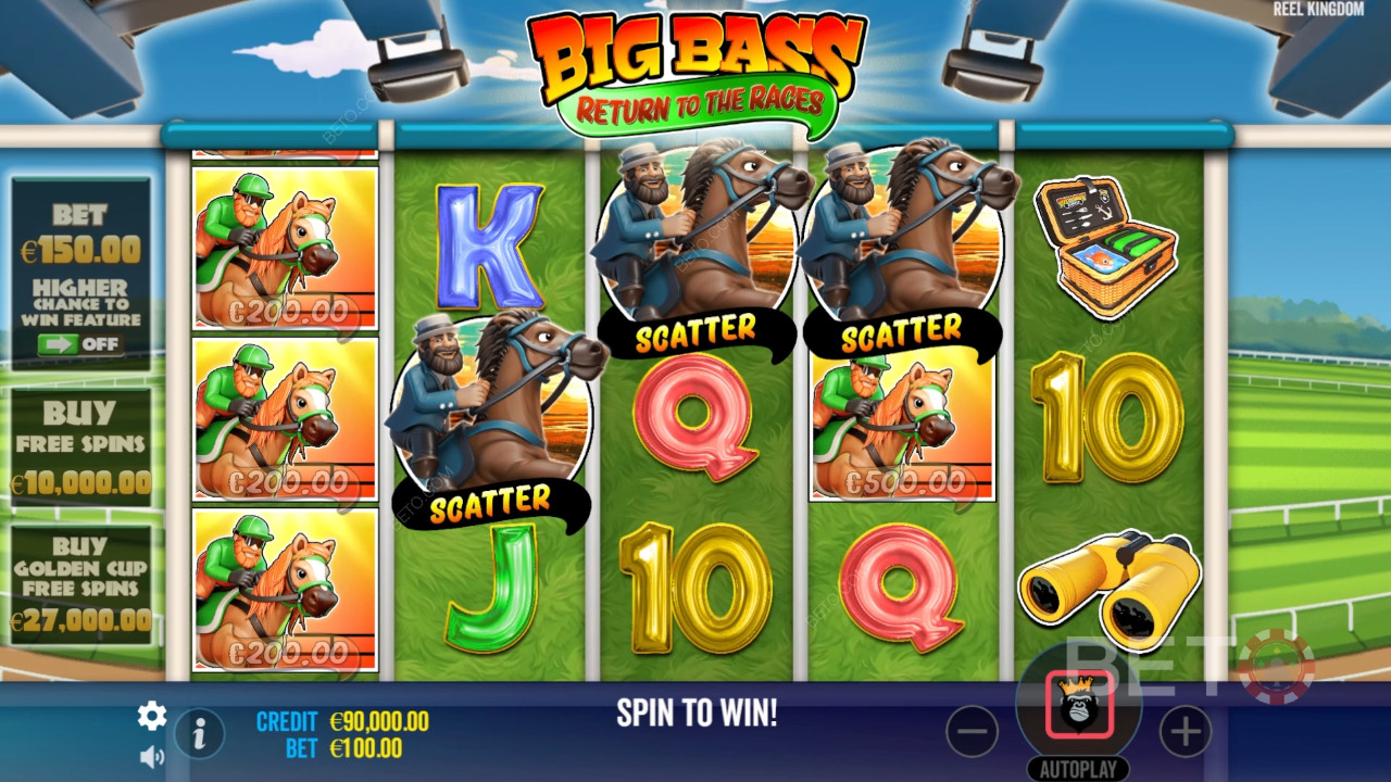 BETO Slots tarafından Big Bass Yarışlara Geri Dönüyor İncelemesi