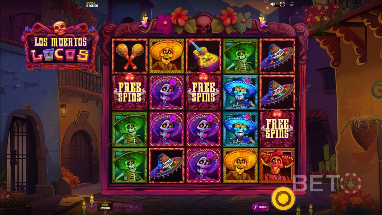 BETO Slots tarafından Los Muertos Locos İncelemesi