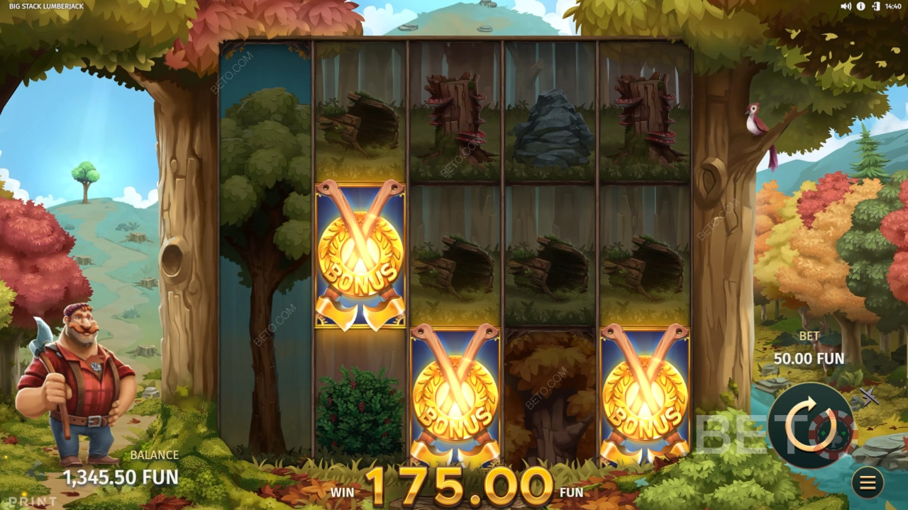 BETO Slots tarafından Big Stack Lumberjack İncelemesi