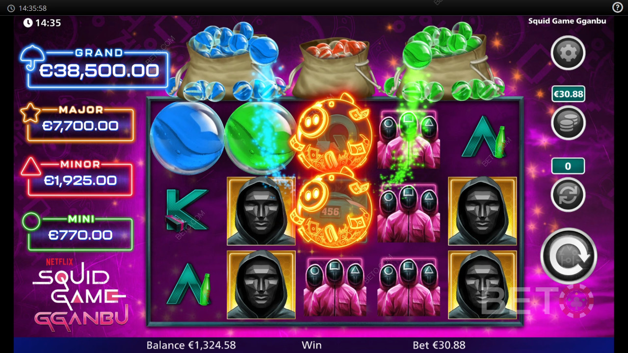 BETO Slots tarafından Kalamar Oyunu Gganbu İncelemesi