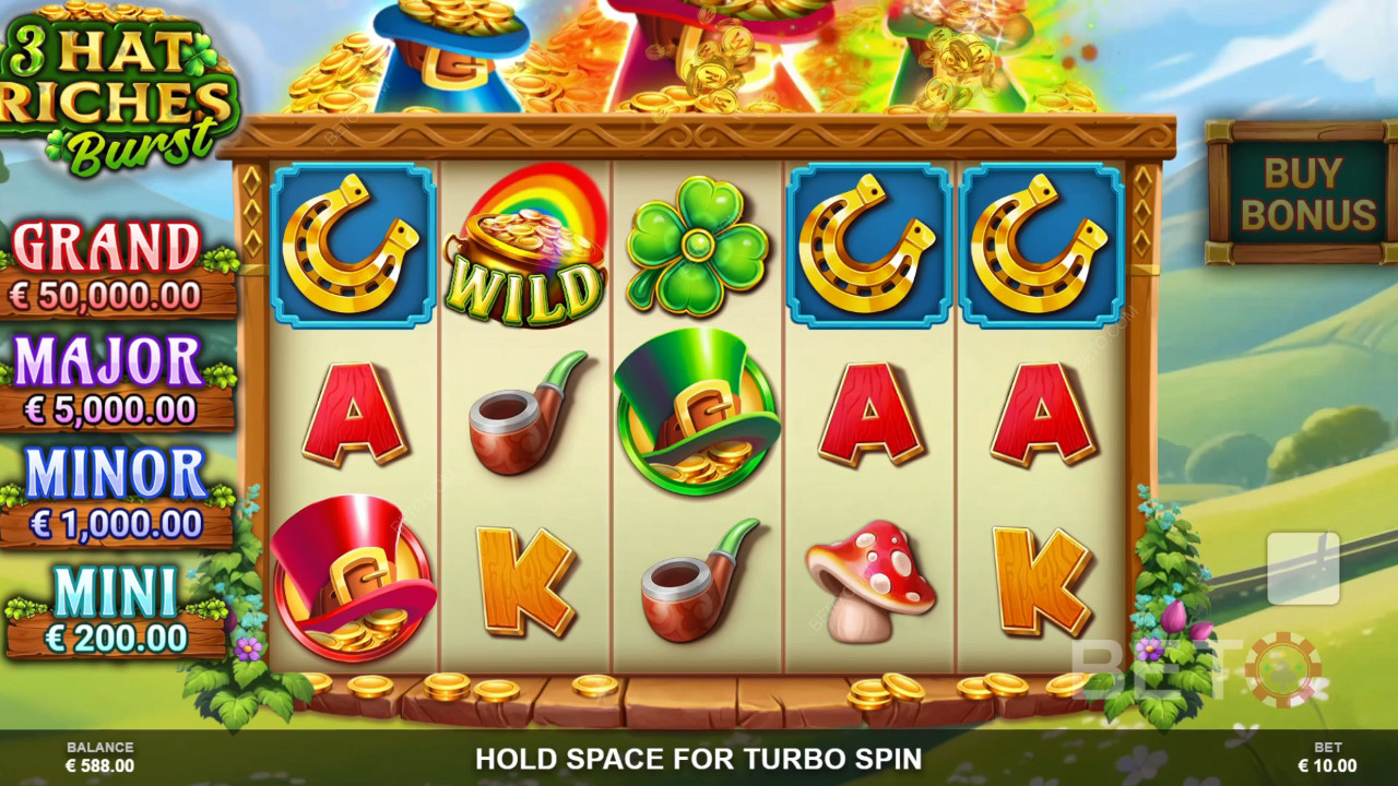 BETO Slots tarafından 3 Hat Riches Burst İncelemesi