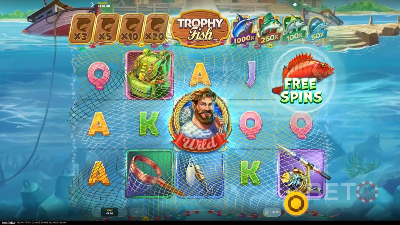 BETO Slots tarafından Trophy Fish İncelemesi