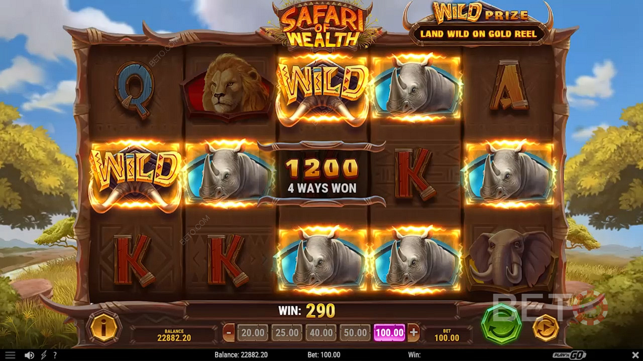 Safari of Wealth Ücretsiz Oyna