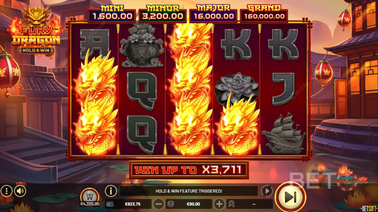 BETO Slots tarafından Fury Dragon İncelemesi