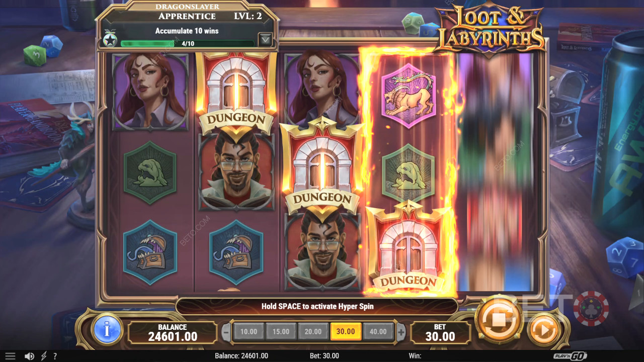 BETO Slots tarafından Loot & Labyrinths İncelemesi