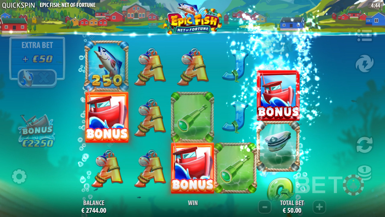 BETO Slots tarafından Epic Fish Net of Fortune İncelemesi