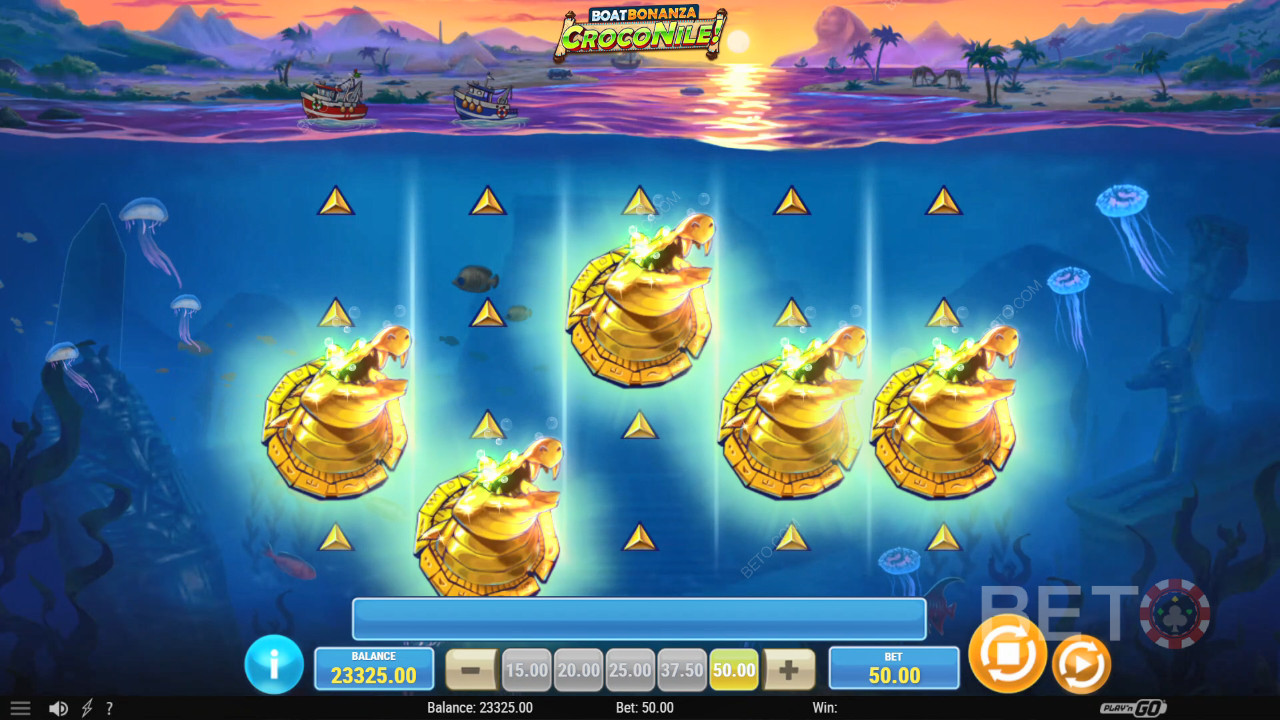 Tekne Bonanza CrocoNile! İnceleyen: BETO Slots