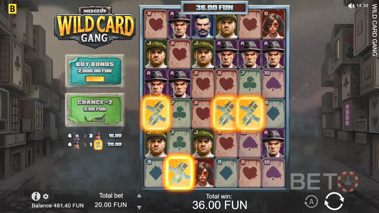 BETO Slots tarafından Wild Card Gang İncelemesi